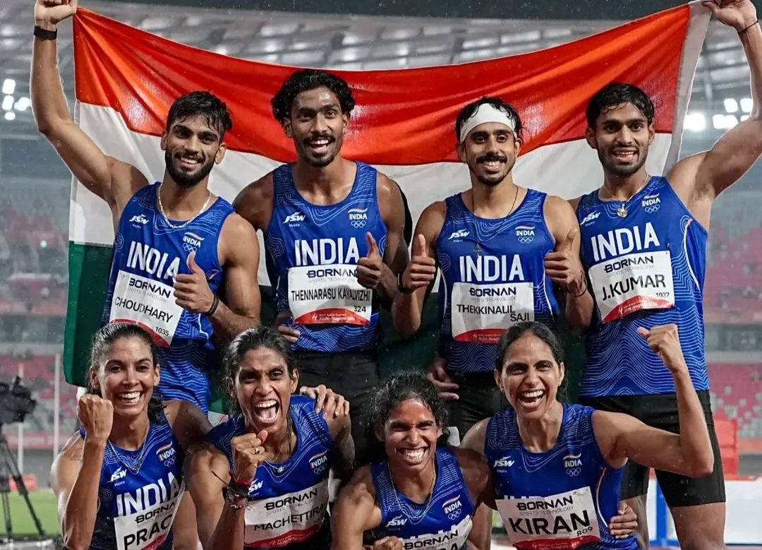 China is leading in the medal tally of Asian Games 2026 while India is on 10th position