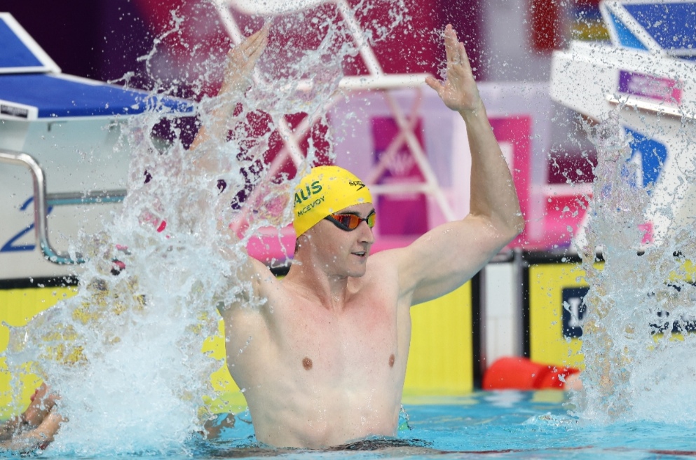 "I'm a huge proponent of racing being the best form of training" - Cameron McEvoy