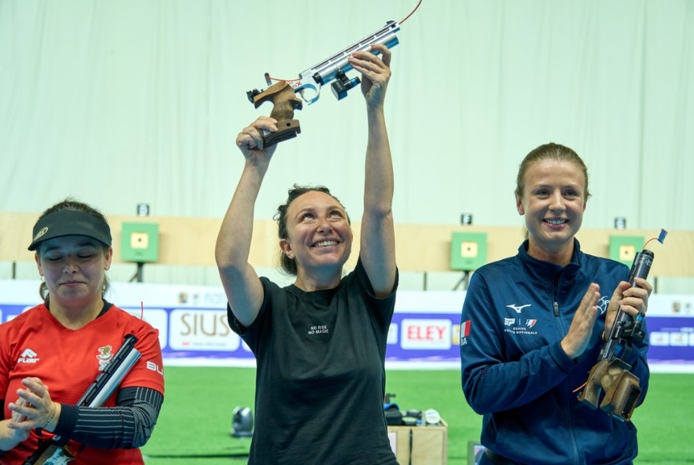 Armenia’s Karapetyan wins Cairo gold in 10m Air Pistol Women final full of tension