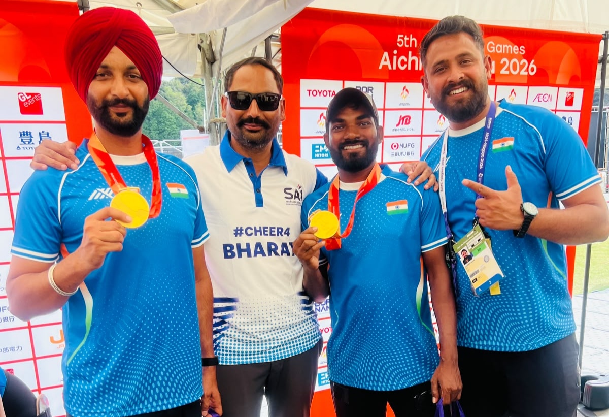 Harvinder Singh and Vijay Sundi Clinch Gold in Men’s Para Recurve Doubles at Aichi-Nagoya 2026