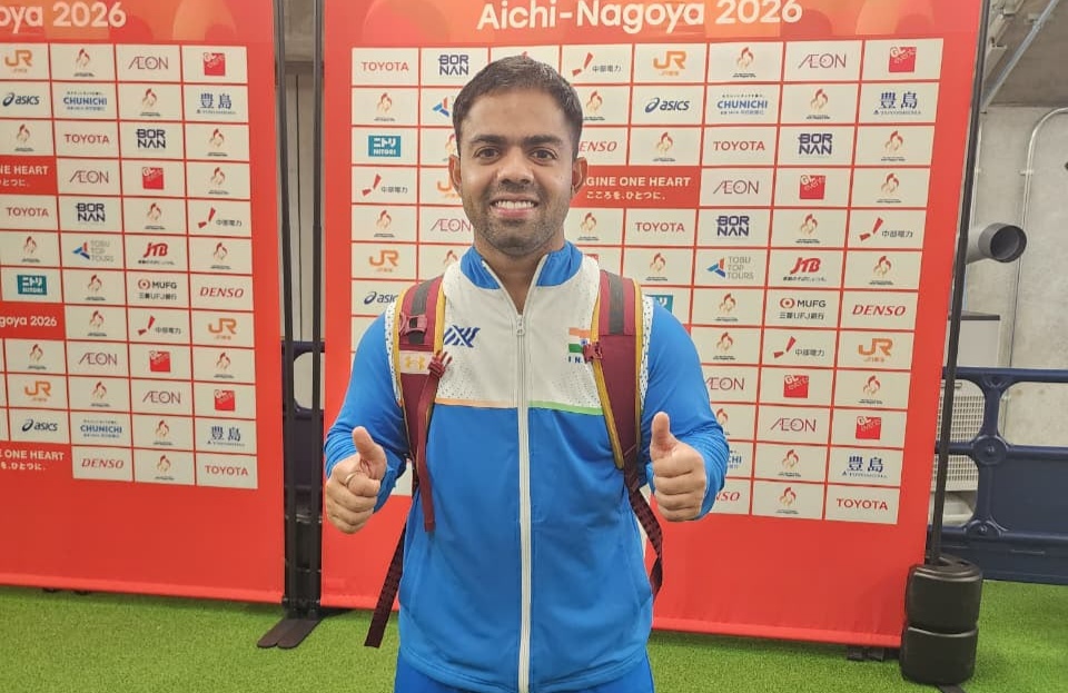 Navdeep Clinches Bronze Medal in Men’s Javelin Throw F41 at Asian Para Games
