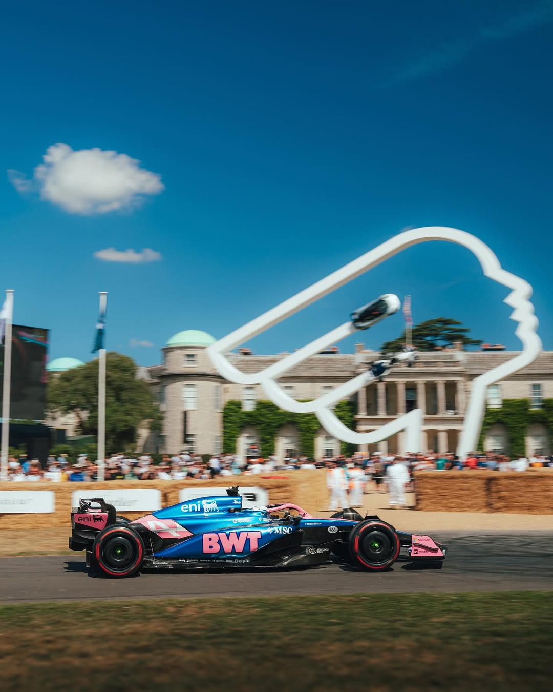 Celebrating 75 Years of F1 - Kush Maini Headlines Alpine’s Goodwood Line-Up