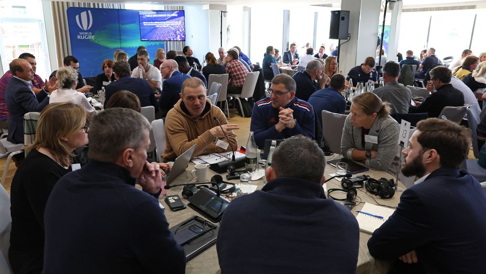 Global rugby leaders at annual Shape of the Game week agree to focus on fan experience and value creation within current laws environment