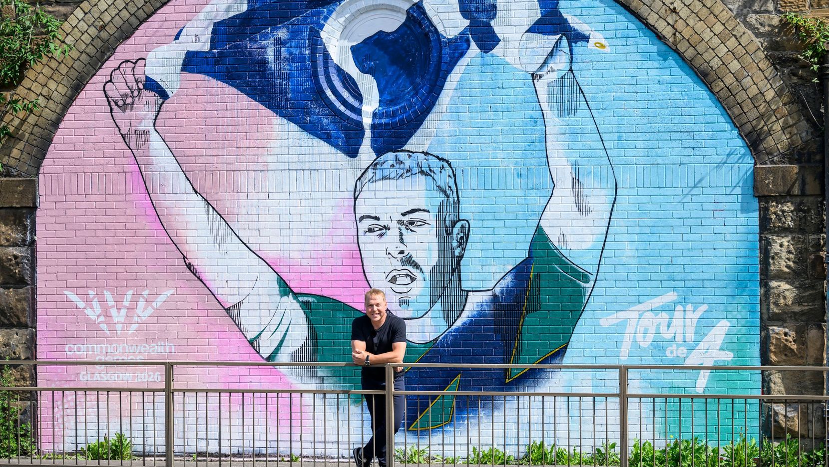 Scotland’s sporting icon Sir Chris Hoy and Tour De 4 join the Glasgow 2026 team