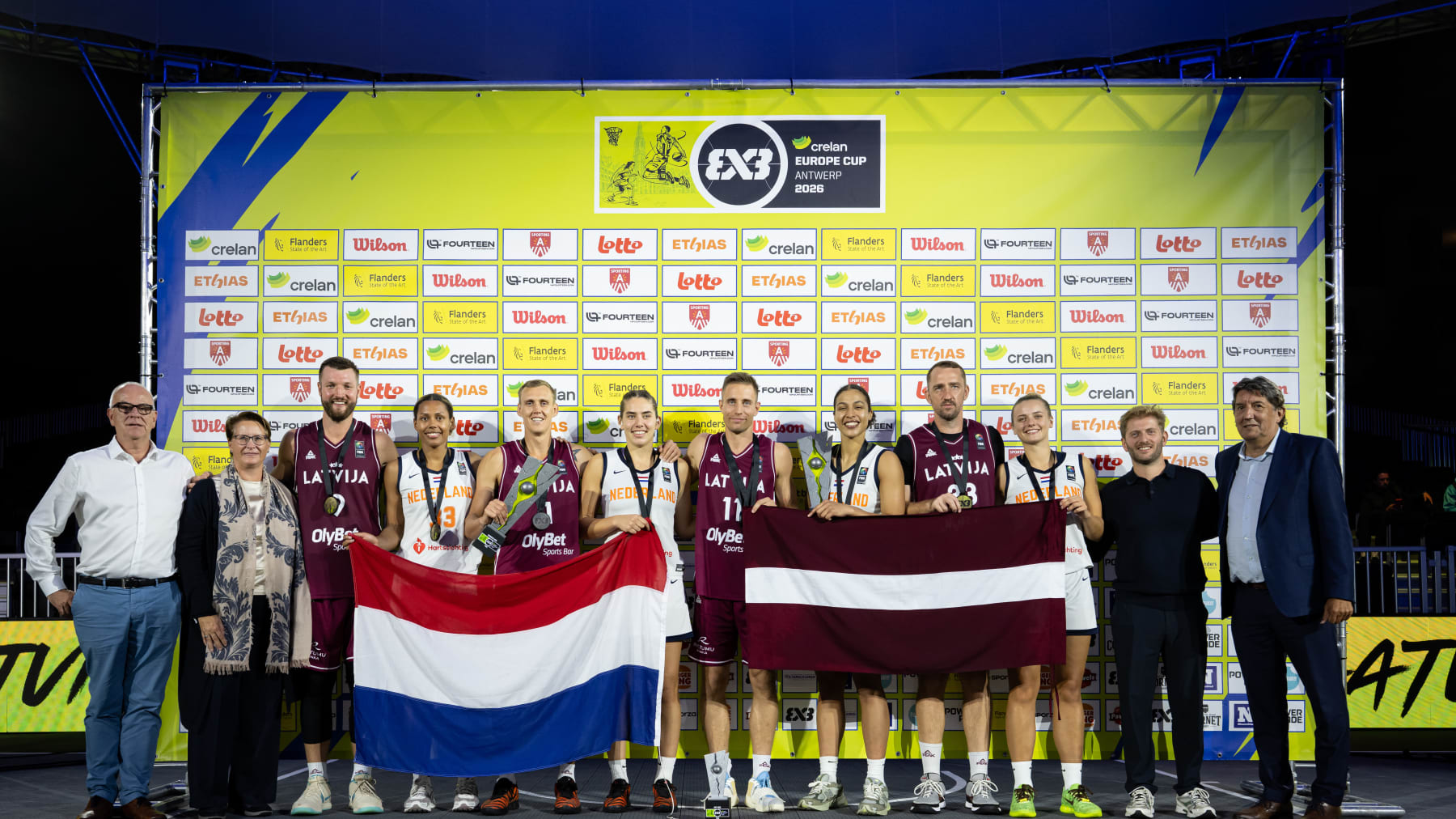 Latvia and the Netherlands win FIBA 3x3 Europe Cup Crelan 2026