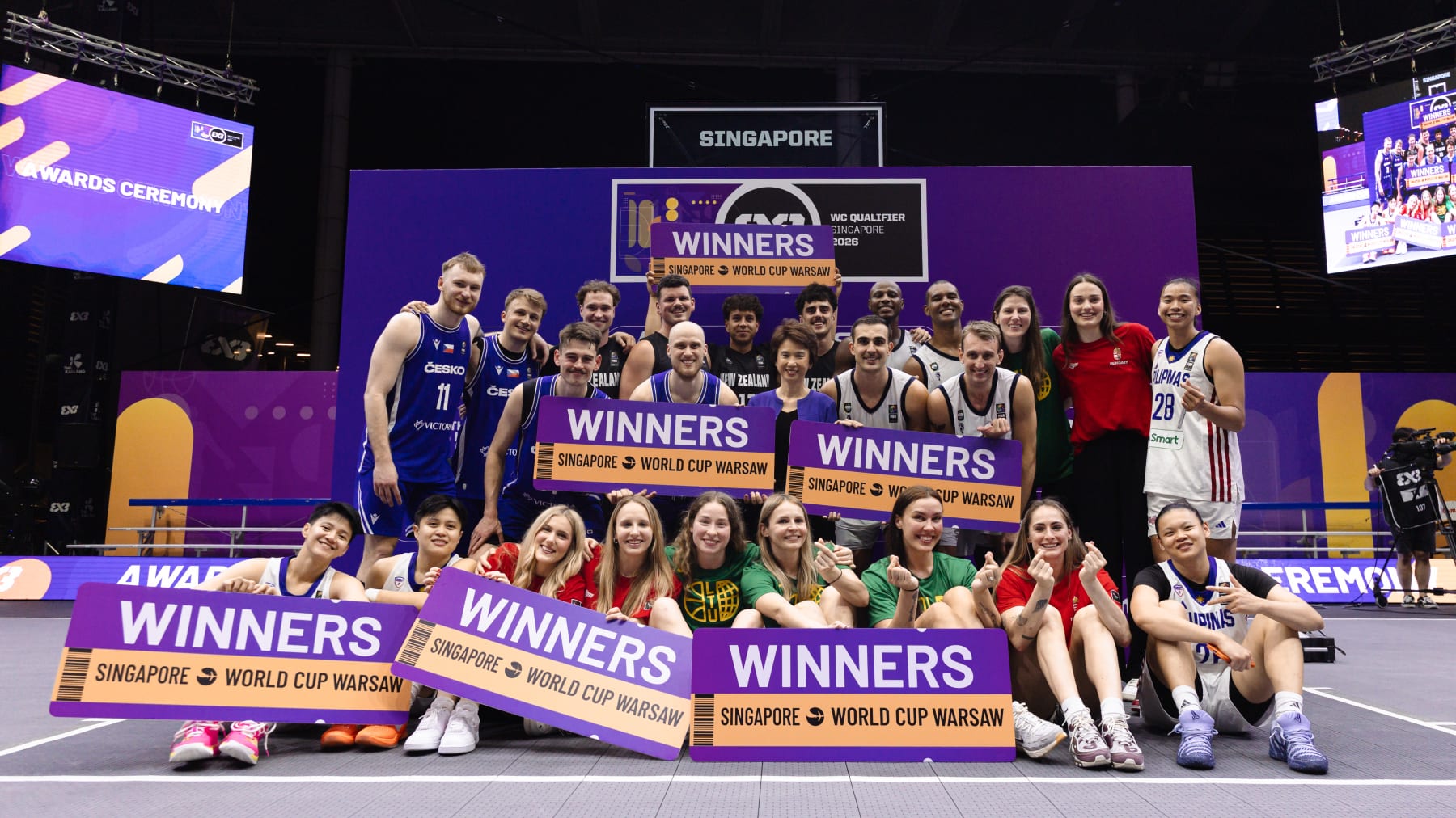 Field complete for the FIBA 3x3 World Cup 2026 after Singapore Qualifier