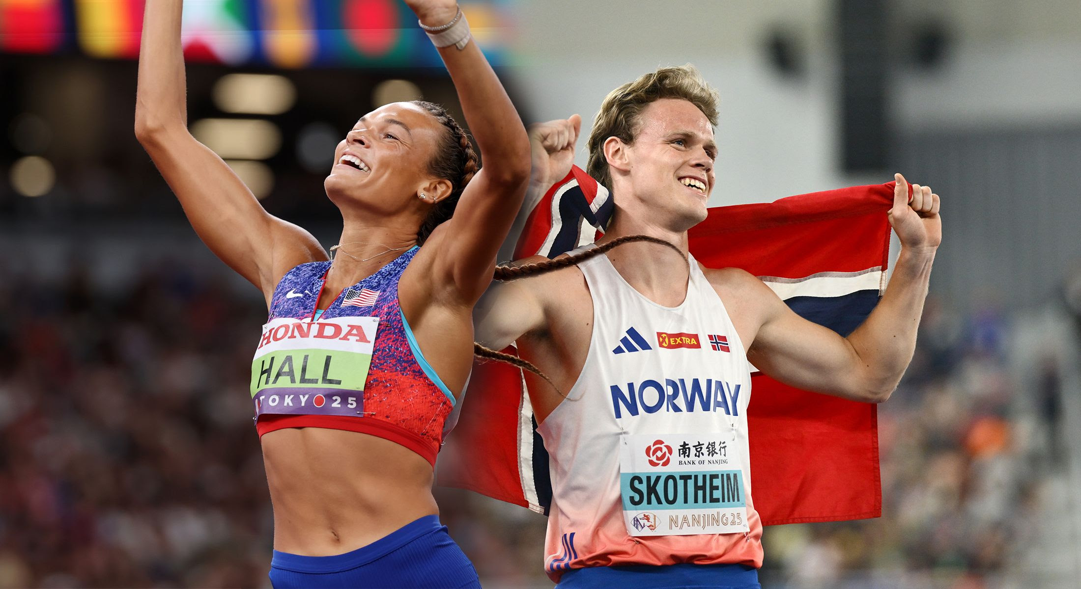 Hall and Skotheim win World Athletics Combined Events Tour