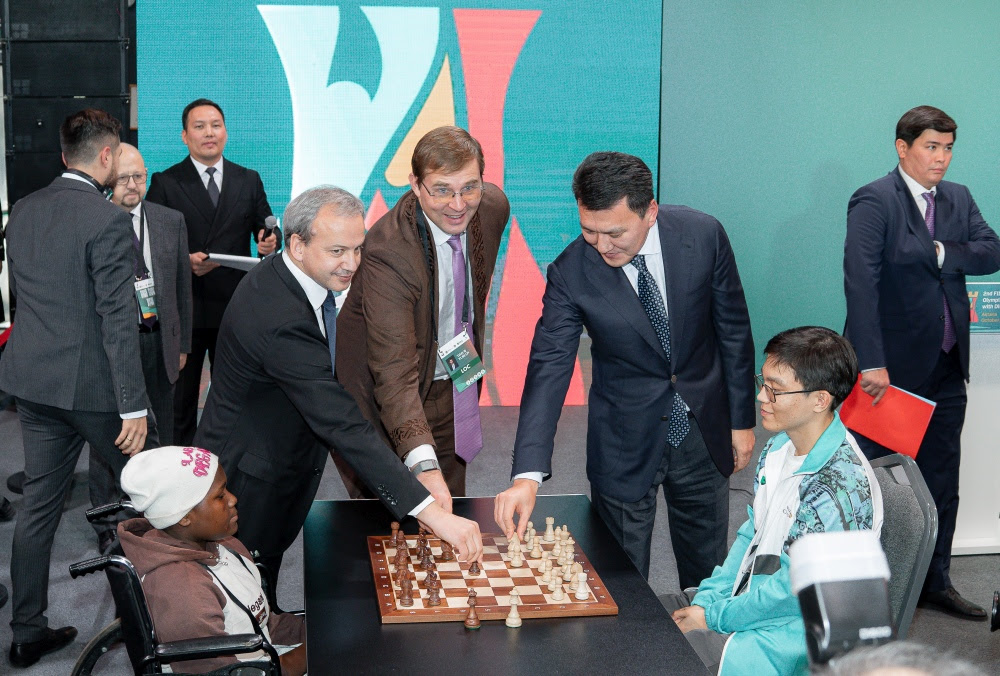 FIDE Olympiad for People with Disabilities, Day 1 - A celebration of inclusivity and determination