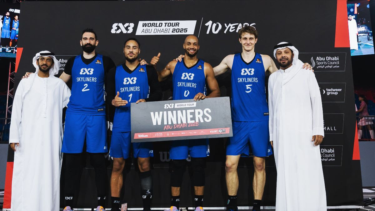 Skyliners win FIBA 3x3 World Tour Abu Dhabi 2025