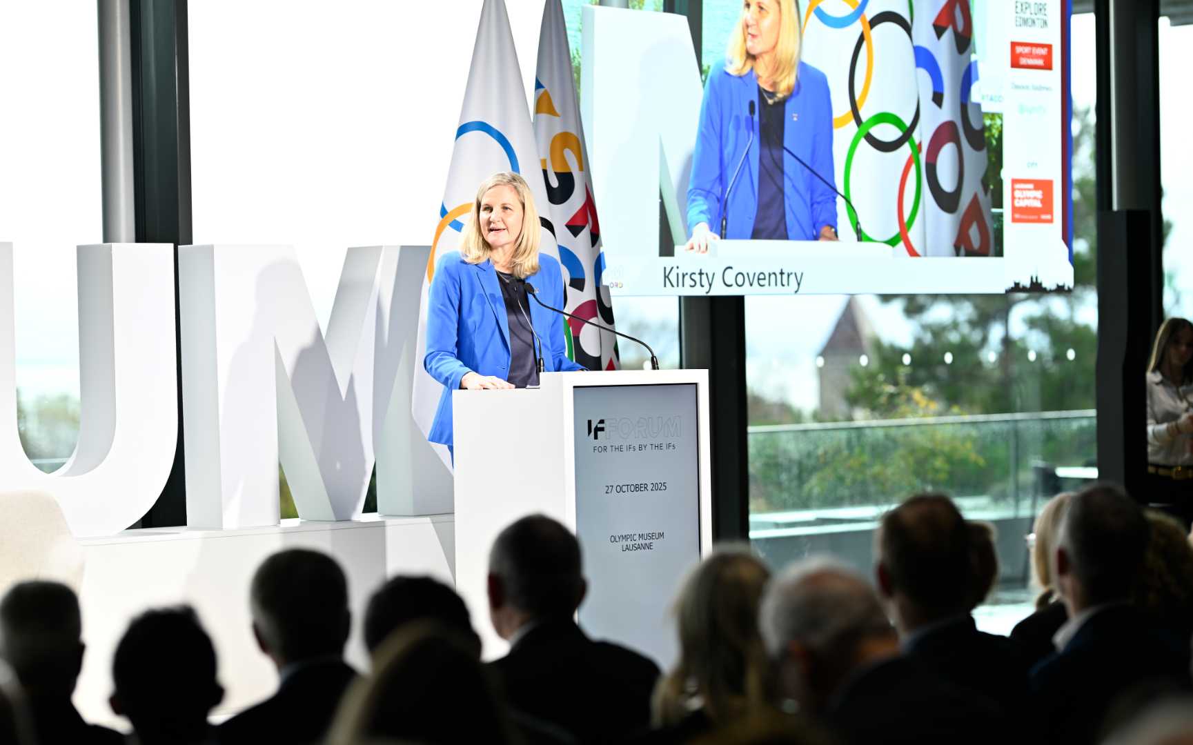 IOC President Coventry emphasizes “working together” and engaging youth to build a relevant Olympic movement