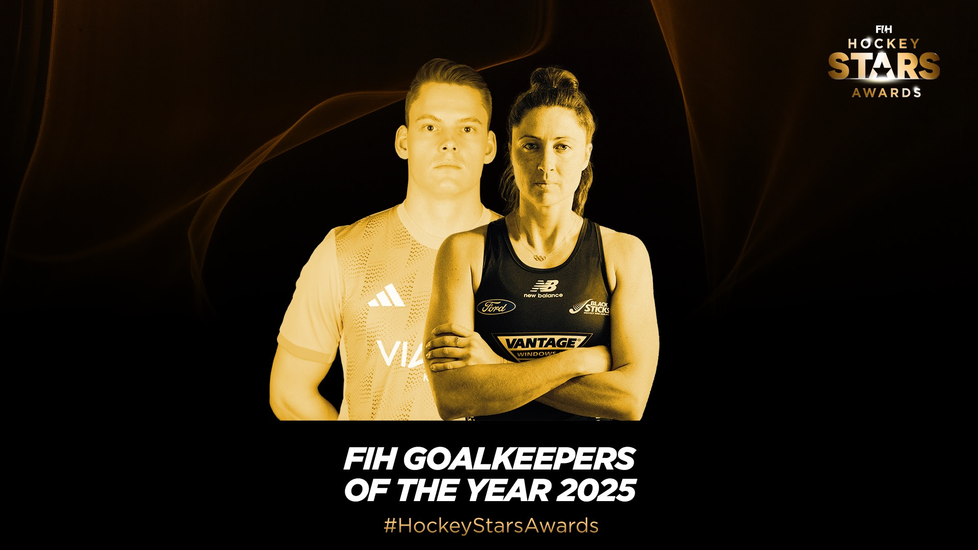 Grace O'Hanlon (NZL) and Jean-Paul Danneberg (GER) named FIH Goalkeepers of the Year