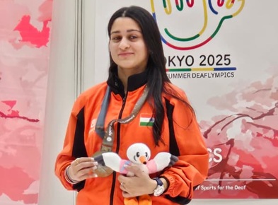 Mahit Sandhu wins silver in 50m Rifle Prone, her third medal at Deaflympics