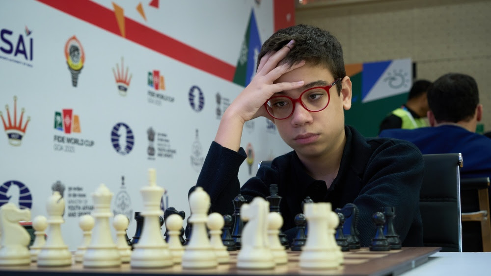 12-year-old IM Faustino Oro steals the show in Goa tiebreaks during FIDE Word Cup