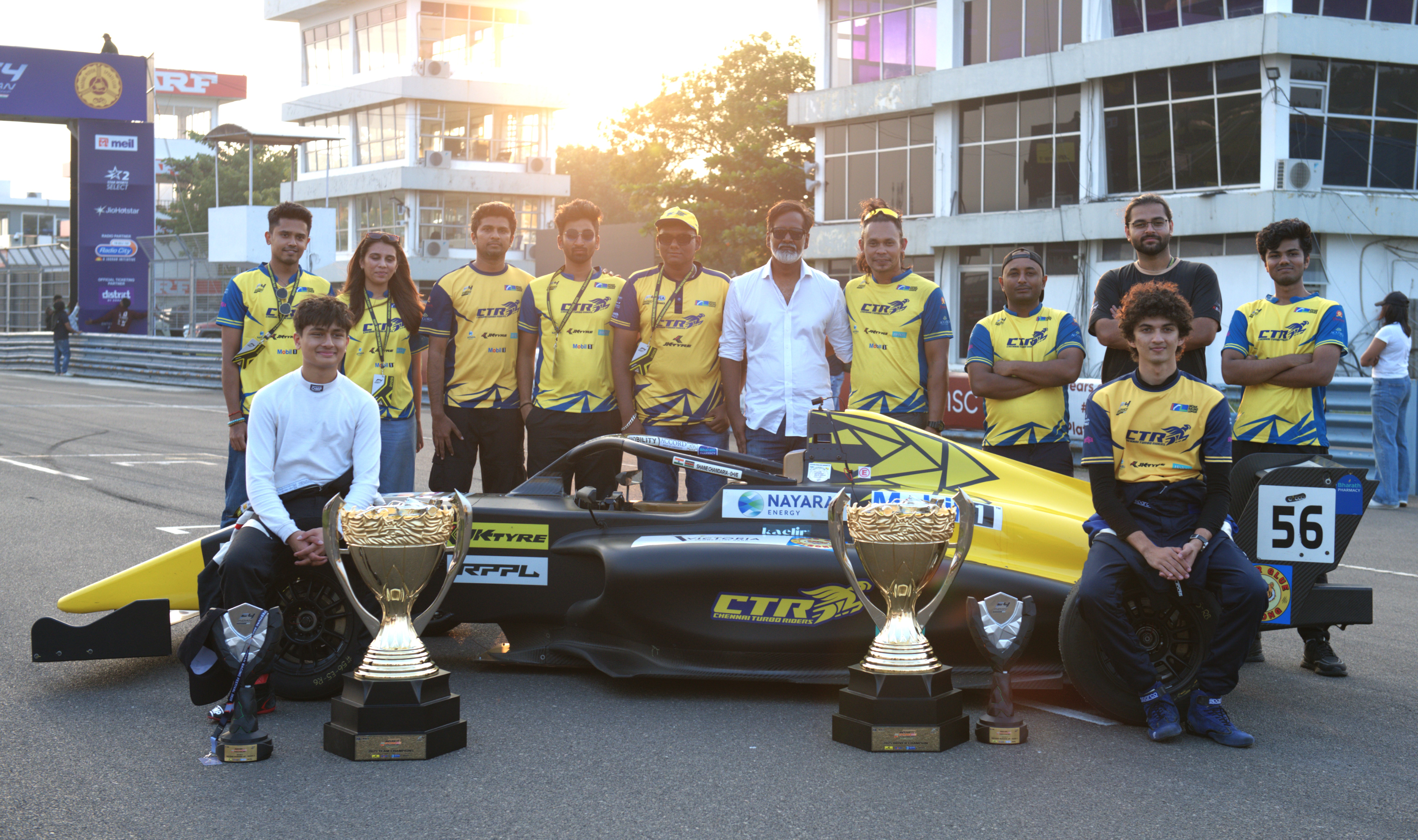 Teen Prodigy Shane Chandaria Clinches Formula 4 Indian Championship Title at Madras International Circuit