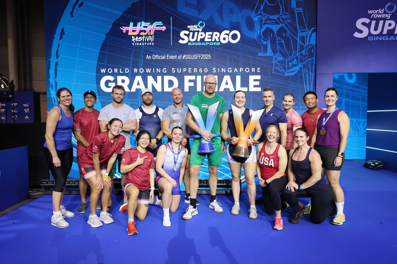 World Rowing Celebrates Major Momentum in Indoor/Connected Rowing with Three Landmark Initiatives in Singapore