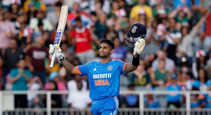 Suryakumar Yadav on the rise in ICC Men’s T20I Batting Rankings