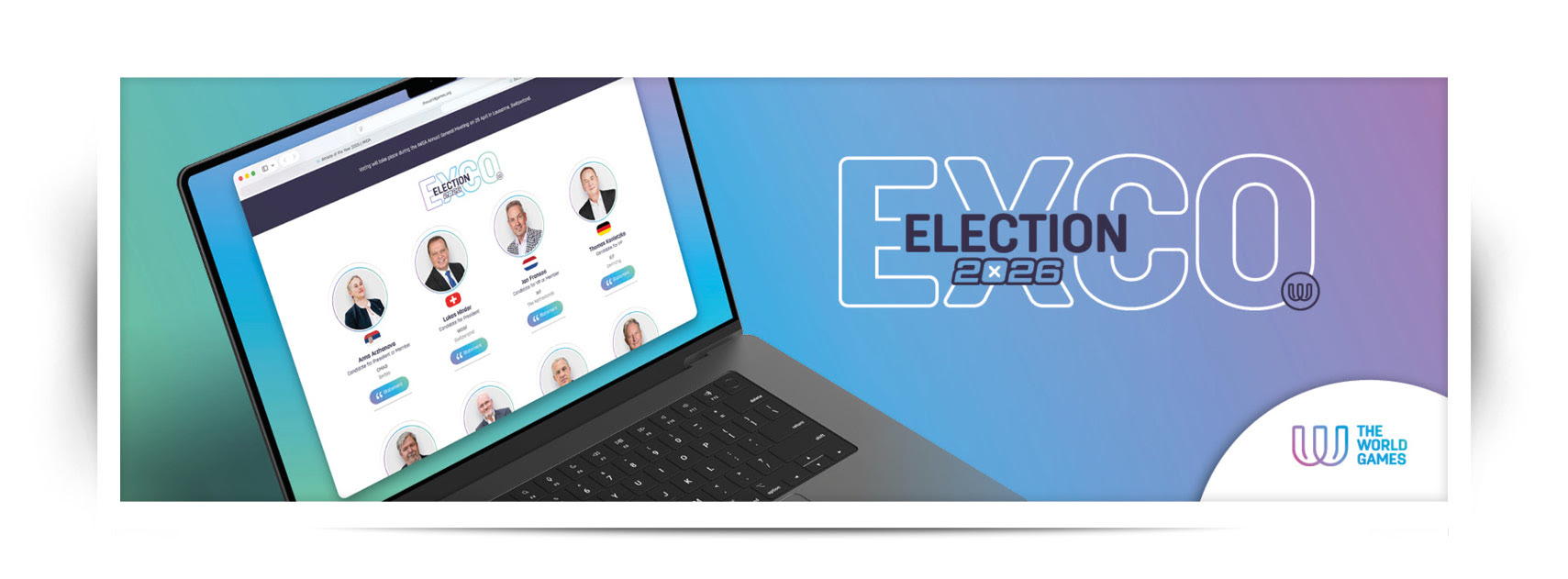 IWGA announces candidates for Executive Committee elections 2026–2030