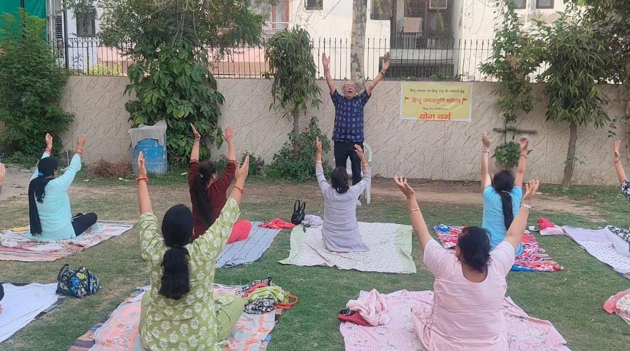 हिंदू जनजागृति समिति द्वारा फरीदाबाद में योग कार्यशाला संपन्न !