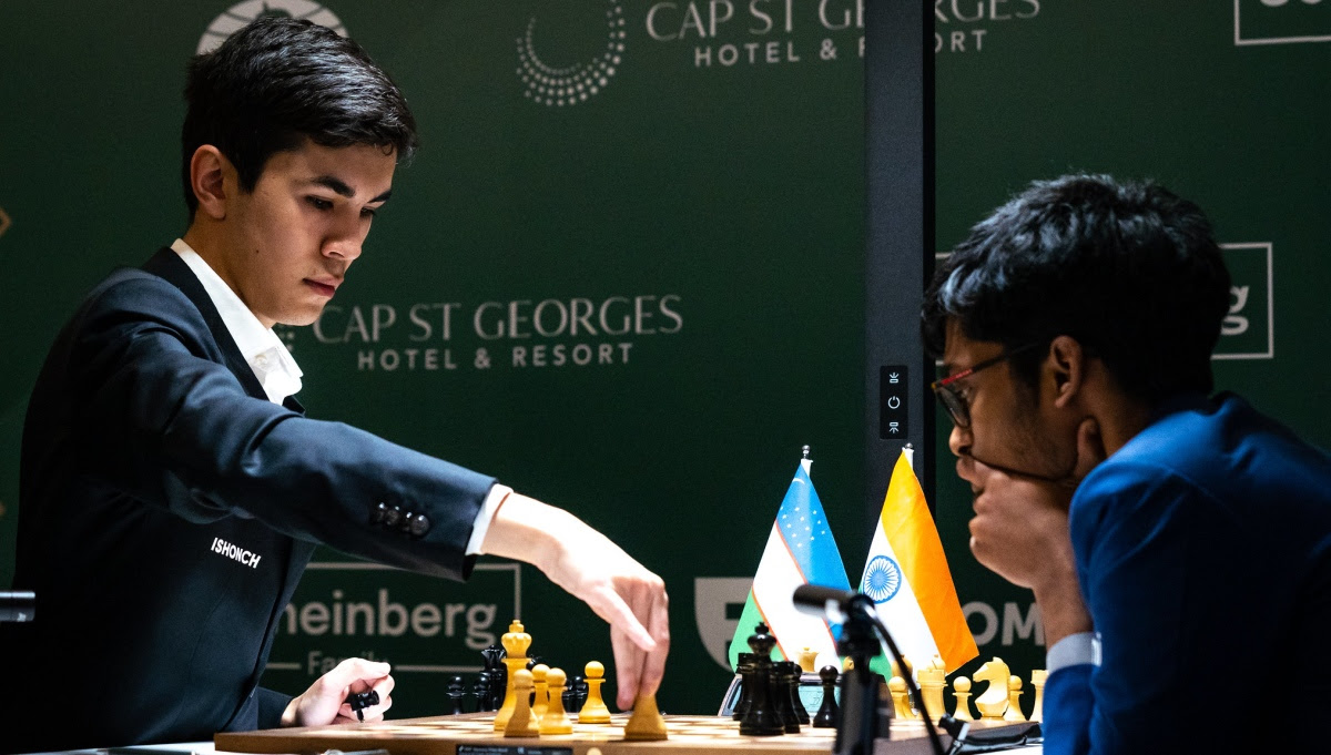 Sindarov takes command with stunning win over Praggnanandhaa; Women’s Candidates tightens as Assaubayeva and Goryachkina strike