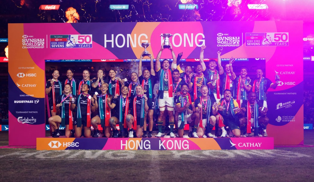 Historic weekend reaches glorious crescendo for the Blitzboks and Black Ferns Sevens