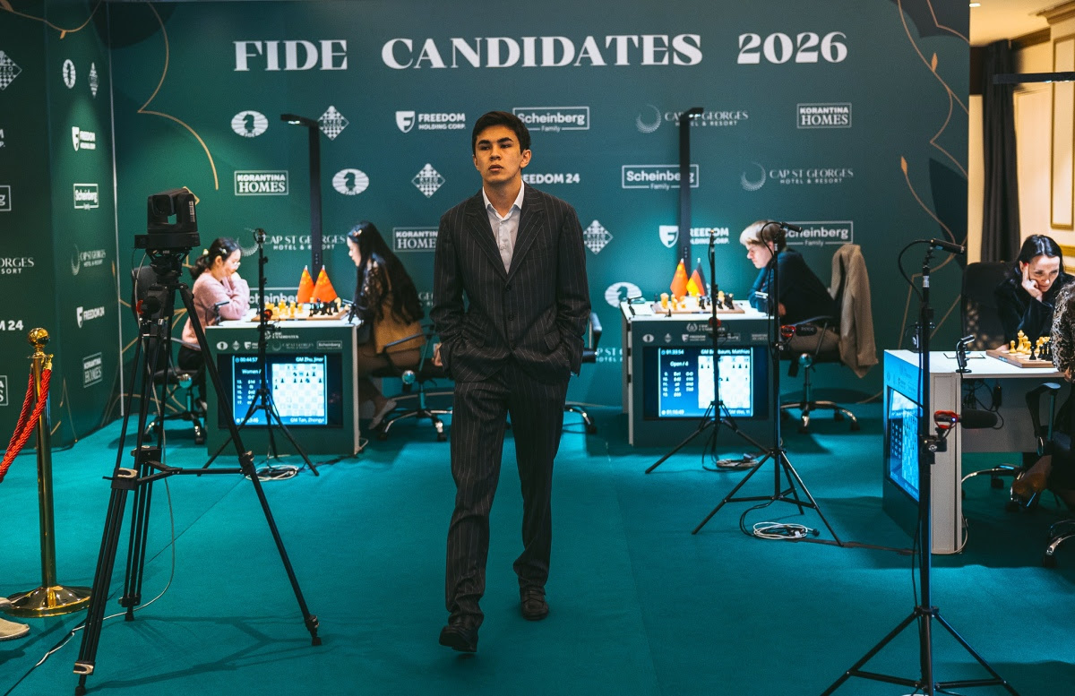 Five-Way tie keeps FIDE Women’s Candidates wide open; Sindarov increases his lead
