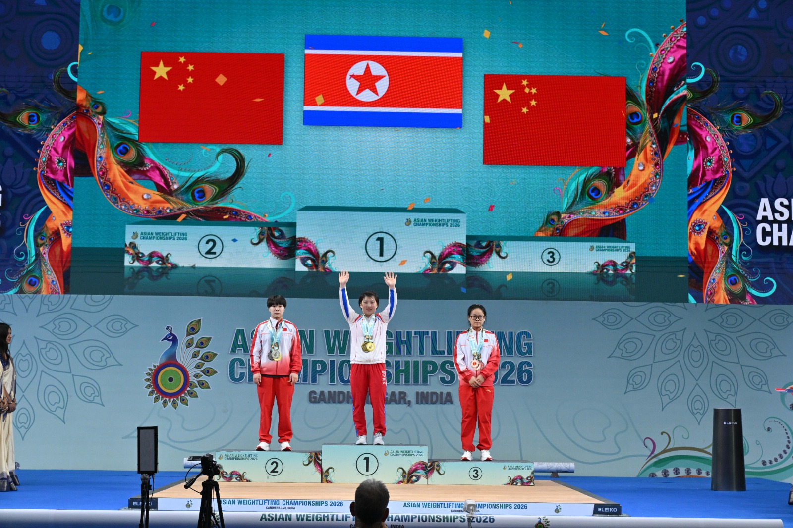 DPR Korea and China Continue Dominance on Day 4 of the 2026 AWF Asian Senior Weightlifting Championships