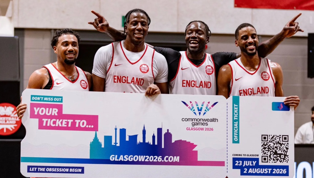 England completes Glasgow 2026 3x3 Basketball line-ups