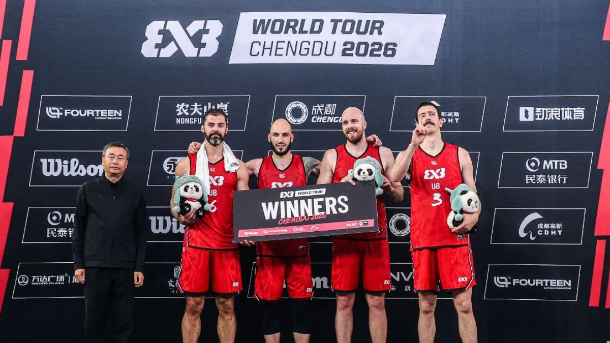Ub win FIBA 3x3 World Tour Chengdu 2026