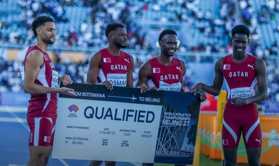 Qatar’s 4x400m men’s relay team book historic berth at World Athletics Championships
