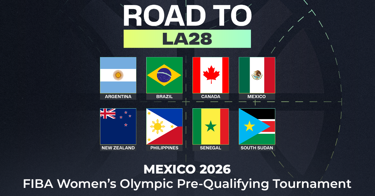 Mexico to host FIBA Women's Olympic Pre-Qualifying Tournament 2026