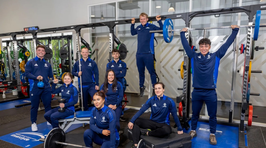 Weightlifters, who will try podium finish performances for Scotland!