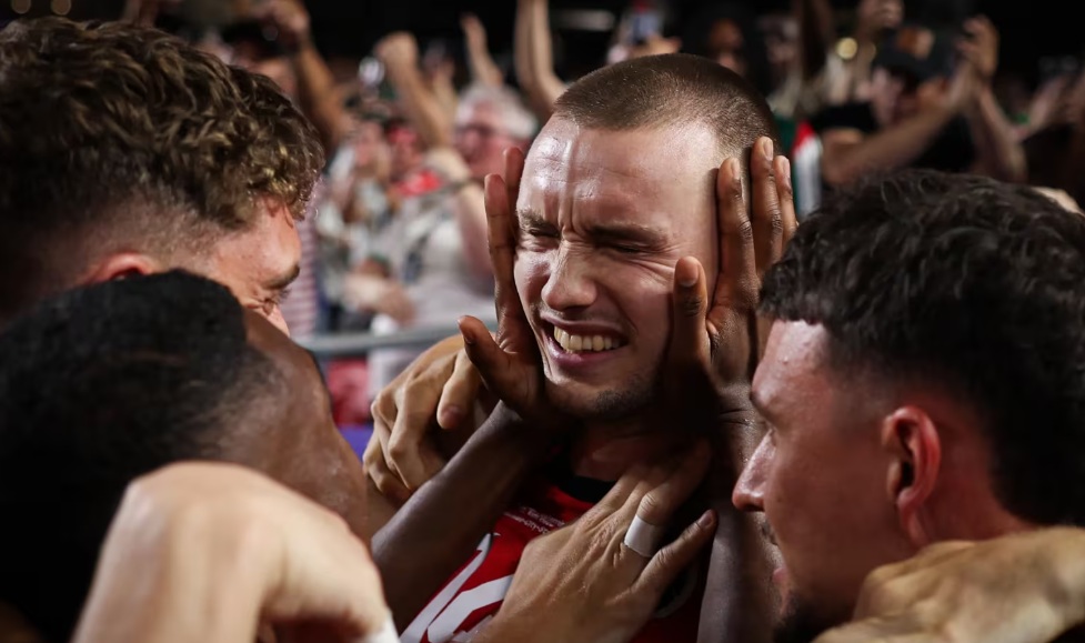 The crowning moment of a personal story marked by resilience