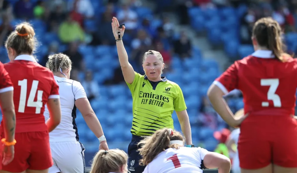 Aimee Barrett-Theron to referee opening match of Women’s Rugby World Cup 2025