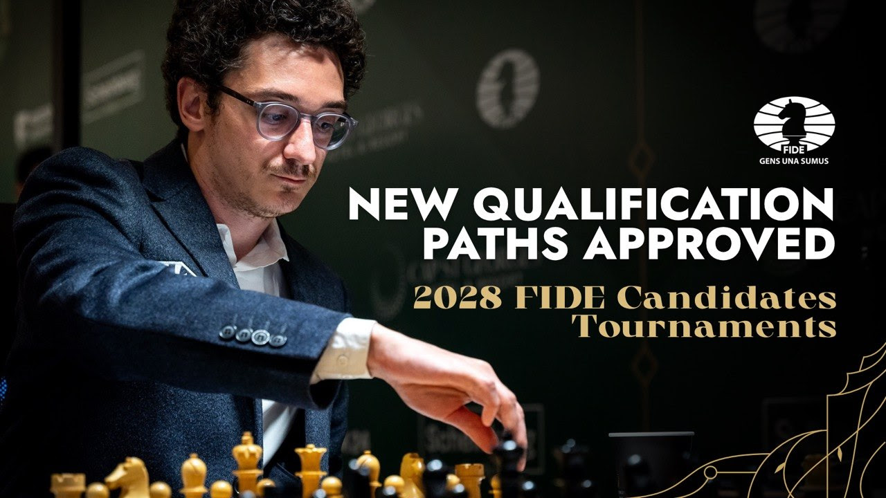 FIDE Council approves qualification paths for 2028 Candidates Tournaments