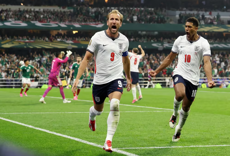 Bellingham hits brace and Kane converts penalty as Three Lions beat Mexico 3-2 in last-16 thriller