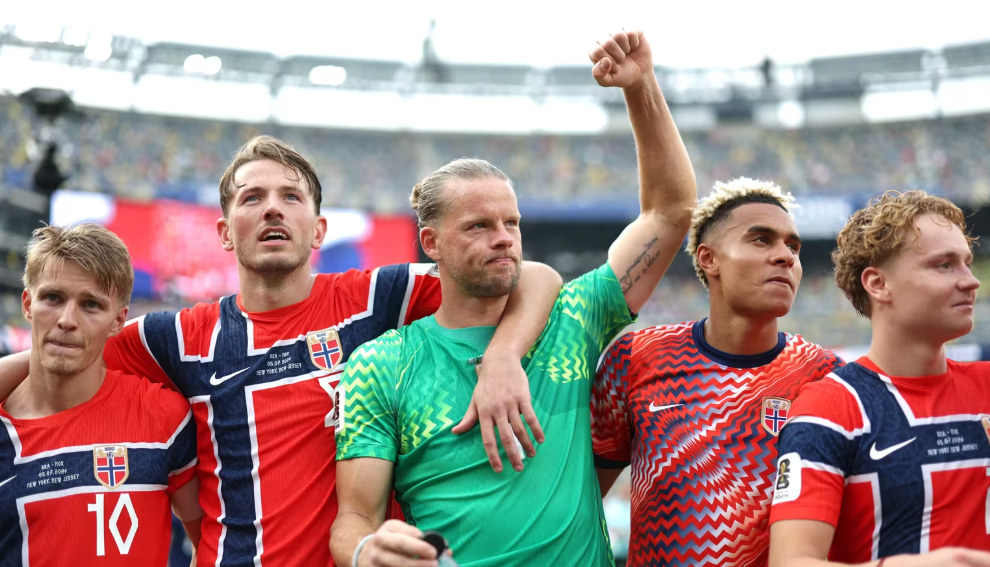 Nyland and Haaland discuss Norway’s 2-1 win over Brazil in the Round of 16