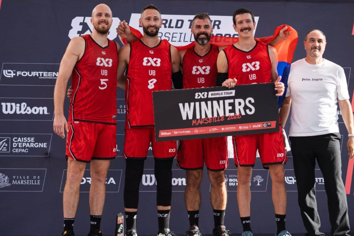 Ub claim FIBA 3x3 World Tour Marseille 2026 for second title of season