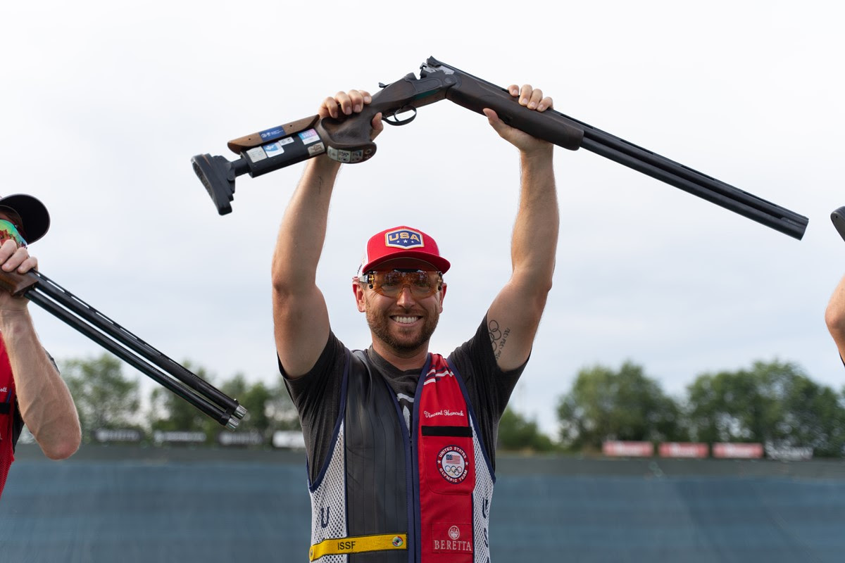 Hancock sets new World Record to lead USA one-two in Skeet Men final at ISSF World Cup Shotgun Lonato 2026