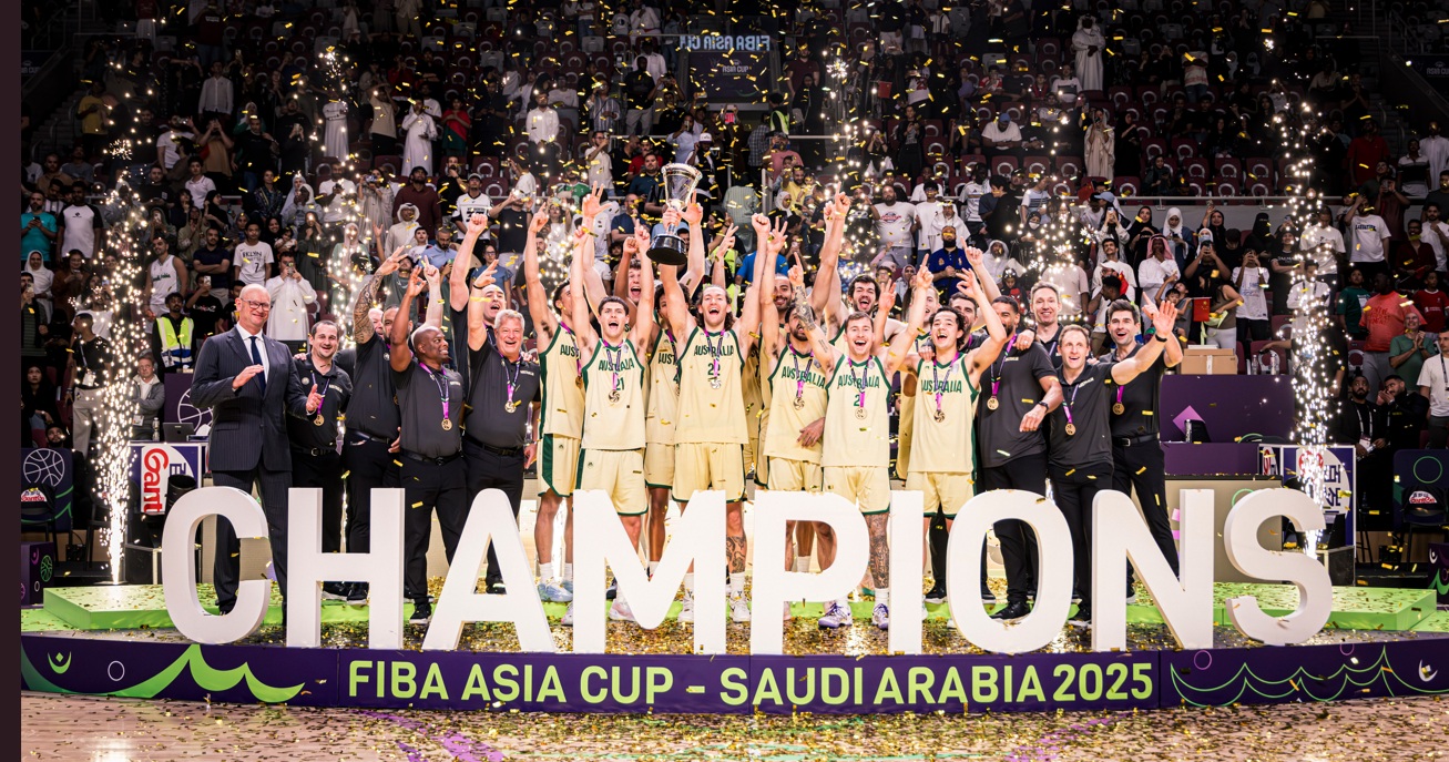 Australia complete FIBA Asia Cup 'three-peat'