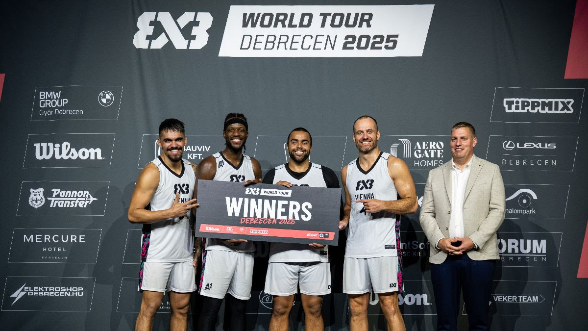 Vienna win FIBA 3x3 World Tour Debrecen 2025