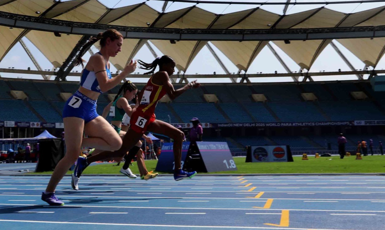 Sixteen-Year-Old Colombian sprinter stuns the world on Debut at World Para Athletics Championships New Delhi 2025