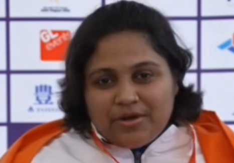 Mona Agarwal after the dual achievement for India 